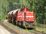 277 804 (ex HGK DH 703) am 25. Juli 2011 zwischen Bochum-Riemke und Bochum Nord.